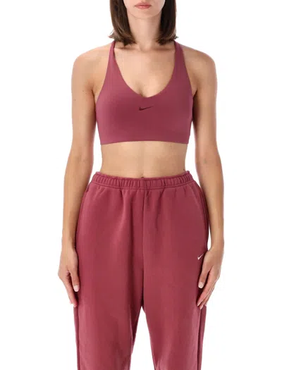 Nike Universa Medium-support Padded Sport Bra In Pink