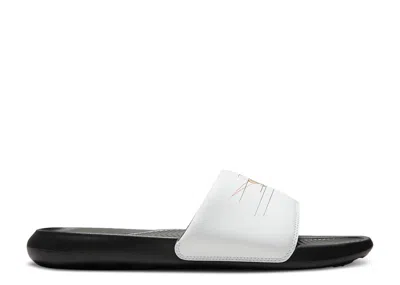 Nike Victori One Printed Slide 'white Metallic Gold'