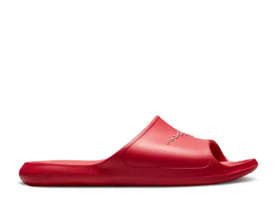 Nike Victori One Slide 'polka Swoosh - University Red'