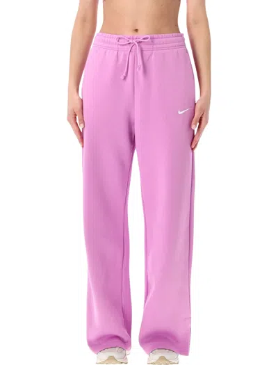 Nike Phoenix Fleece Sweatpants In Magenta
