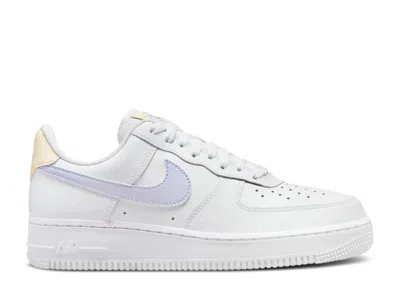 Nike Wmns Air Force 1 '07 'coconut Milk Oxygen Purple' In White