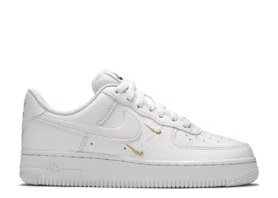Nike Wmns Air Force 1 '07 Essential 'white Metallic Gold'