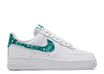Nike Wmns Air Force 1 '07 Essentials 'green Paisley' In White