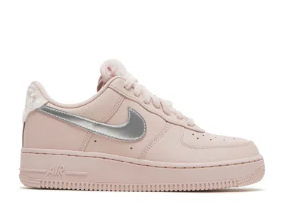 Nike Wmns Air Force 1 '07 'faux Sherpa Fur' In Pink