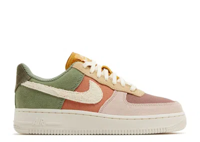 Nike Wmns Air Force 1 '07 Lx 'oil Green Terra Blush' In Brown