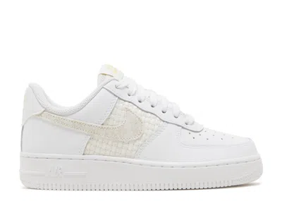 Nike Wmns Air Force 1 '07 Se 'flower Swoosh' In White