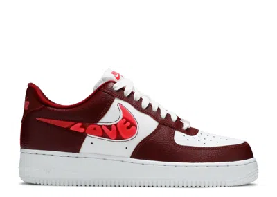 Nike Wmns Air Force 1 '07 Se 'love For All - Team Red'