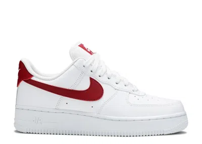 Nike Wmns Air Force 1 '07 'white Noble Red'