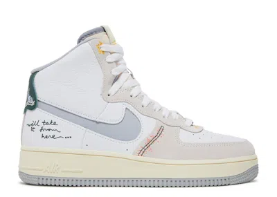 Nike Wmns Air Force 1 High Sculpt 'we'll Take It From Here' In White