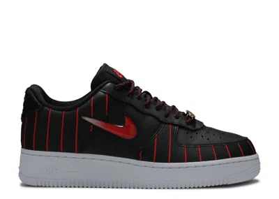 Nike Wmns Air Force 1 Jewel Low 'chicago' In Black