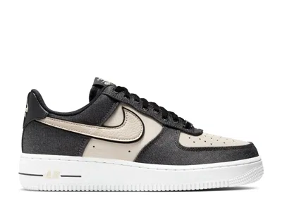 Nike Wmns Air Force 1 Low '07 Se 'black Denim Net' In Purple