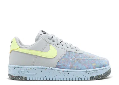 Nike Wmns Air Force 1 Low Crater 'pure Platinum' In Blue