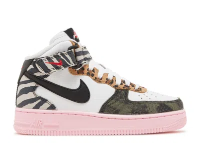 Nike Wmns Air Force 1 Mid 'tunnel Walk' In Multi