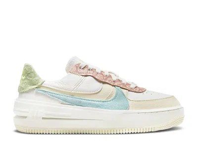 Nike Wmns Air Force 1 Plt.af.orm 'pastel Leopard' In White