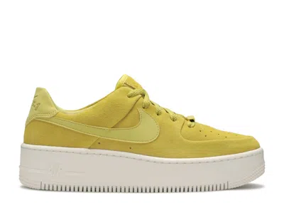 Nike Wmns Air Force 1 Sage Low 'celery' In Yellow