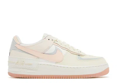 Nike Wmns Air Force 1 Shadow 'coconut Milk Crimson Tint' In White