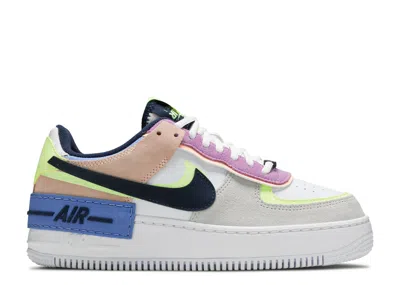 Nike Wmns Air Force 1 Shadow 'crimson Tint Volt' In White