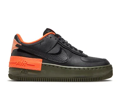 Nike Wmns Air Force 1 Shadow 'hyper Crimson' In Black