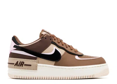 Nike Wmns Air Force 1 Shadow 'light British Tan' In Brown