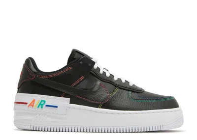 Nike Wmns Air Force 1 Shadow 'multi Stitch' In Black