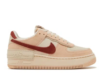 Nike Wmns Air Force 1 Shadow 'shimmer' In Brown