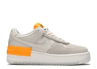 Nike Wmns Air Force 1 Shadow 'tan Orange' In Brown