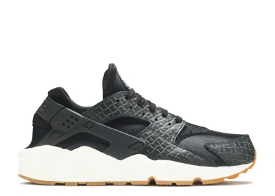 Nike Wmns Air Huarache Run Premium 'black Snakeskin'