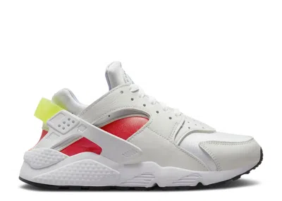 Nike Wmns Air Huarache 'white Volt Bright Crimson'
