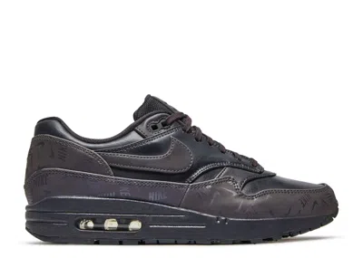 Nike Wmns Air Max 1 Lux 'logo Prints' In Gray