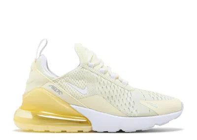 Nike Wmns Air Max 270 'coconut Milk Saturn Gold' In White