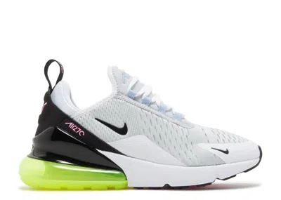 Nike Wmns Air Max 270 'pure Platinum Volt' In Gray