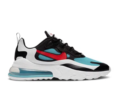 Nike Wmns Air Max 270 React 'bleached Aqua Chile Red' In Blue