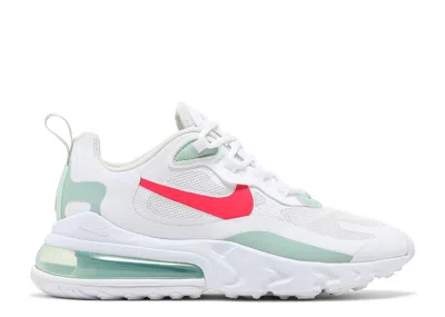 Nike Wmns Air Max 270 React 'white Pistachio Crimson'