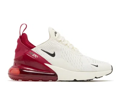 Nike Wmns Air Max 270 'sail Gym Red' In White