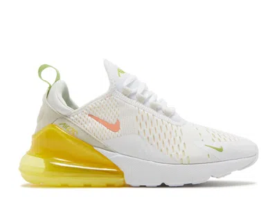 Nike Wmns Air Max 270 'white Yellow Strike'