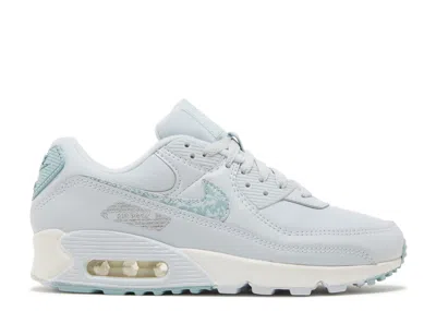 Nike Wmns Air Max 90 'camo Swoosh' In Blue