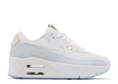Nike Wmns Air Max 90 Lv8 'glacier Blue' In White