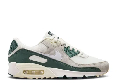 Nike Wmns Air Max 90 'sail Vintage Green' In White