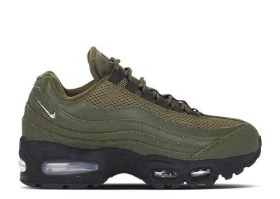 Nike Wmns Air Max 95 'big Bubble Cargo Khaki Jewel Swoosh' In Green