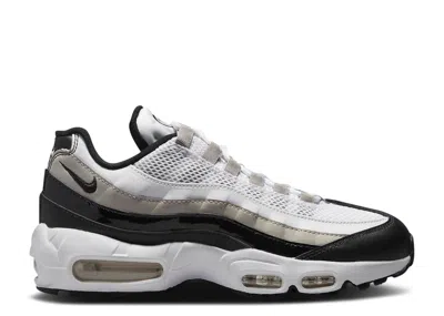Nike Wmns Air Max 95 'light Iron Ore Black' In White