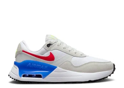 Nike Wmns Air Max Systm 'white Ultramarine Siren Red'