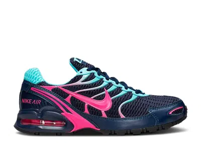 Nike Wmns Air Max Torch 4 'midnight Navy Pink Blast' In Blue