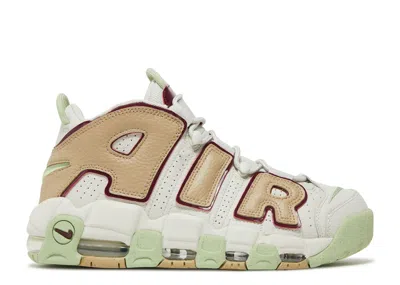 Nike Wmns Air More Uptempo 'light Bone Alligator' In White