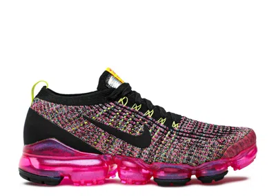 Nike Wmns Air Vapormax Flyknit 3 'black Pink Blast'