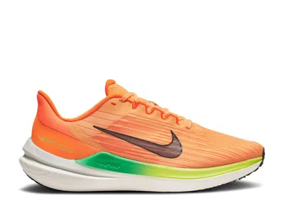 Nike Wmns Air Winflo 9 'peach Cream Barely Green' In Orange