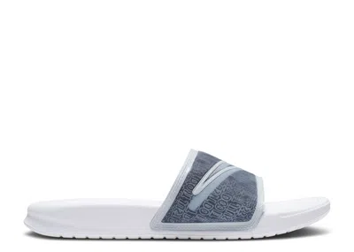 Nike Wmns Benassi Lx Slide 'just Do It - White Black'