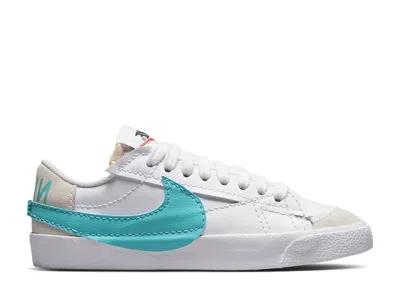 Nike Wmns Blazer Low '77 Jumbo 'white/summit White/team Orange/dusty Cactus'