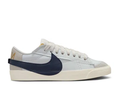 Nike Wmns Blazer Low Jumbo 'olympic' In White