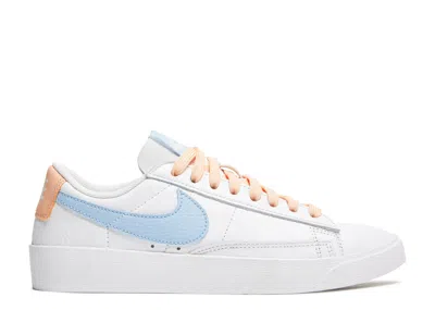 Nike Wmns Blazer Low Le 'psychic Blue' In White