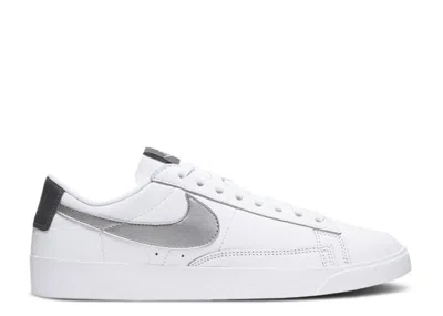 Nike Wmns Blazer Low Le 'white Metallic Silver'